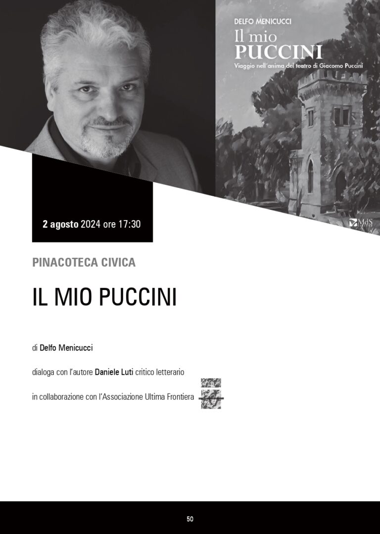 Presentazione libro “Il mio Puccini”